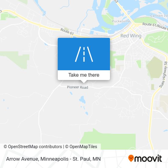 Mapa de Arrow Avenue
