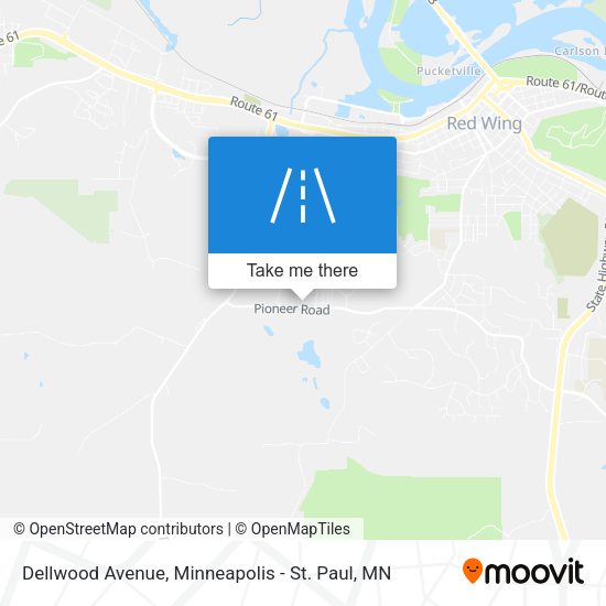 Mapa de Dellwood Avenue
