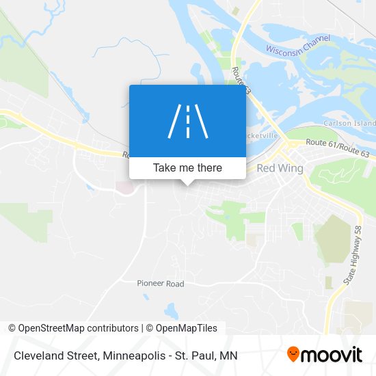 Cleveland Street map