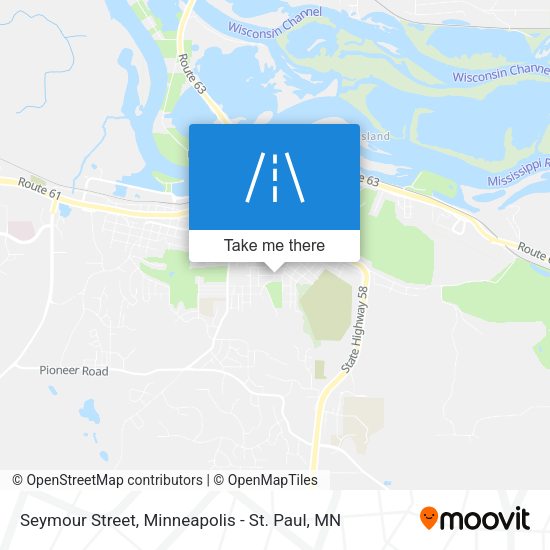 Mapa de Seymour Street