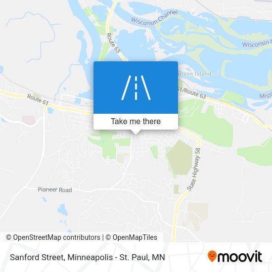 Mapa de Sanford Street