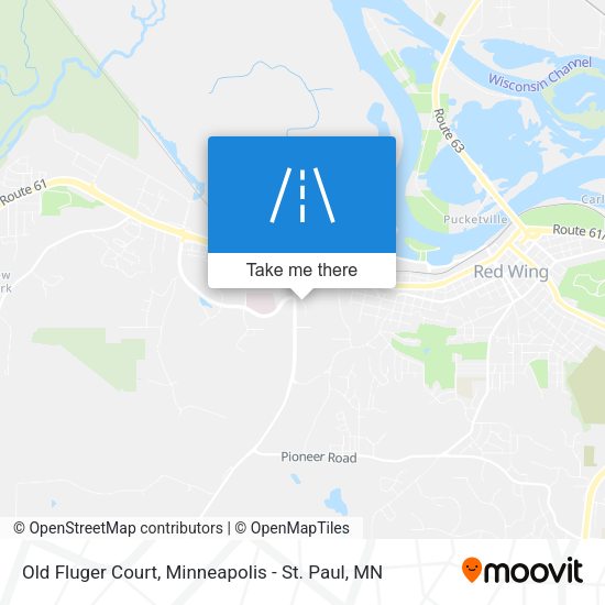 Old Fluger Court map