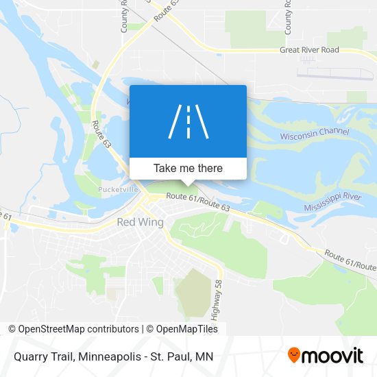 Mapa de Quarry Trail