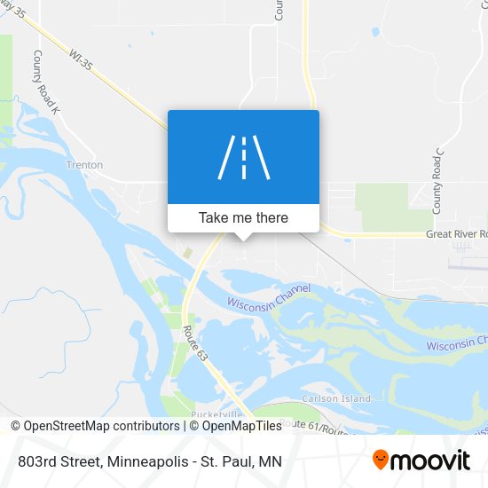 Mapa de 803rd Street