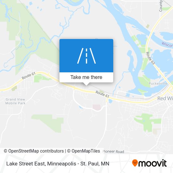 Mapa de Lake Street East