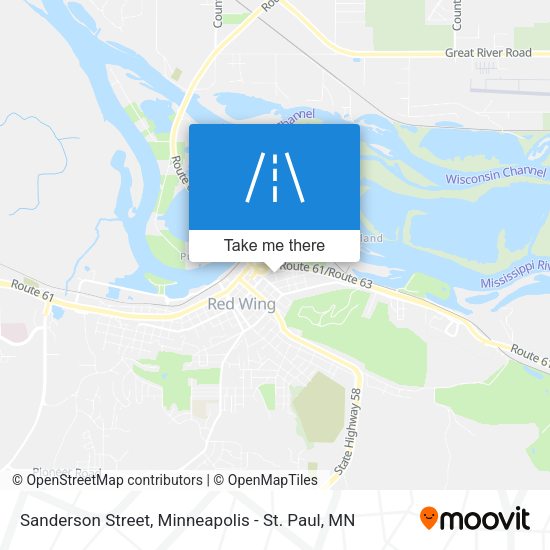Sanderson Street map