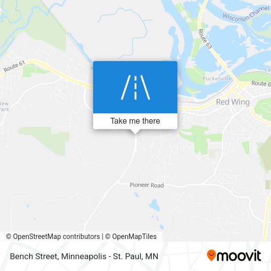 Bench Street map