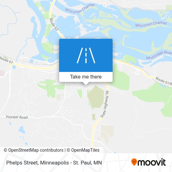 Phelps Street map