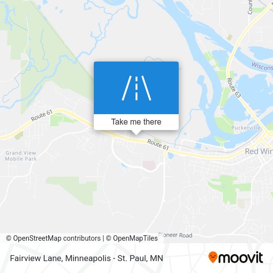 Mapa de Fairview Lane