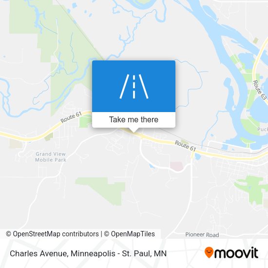 Charles Avenue map