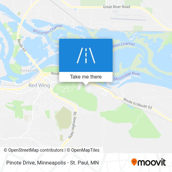 Mapa de Pinote Drive
