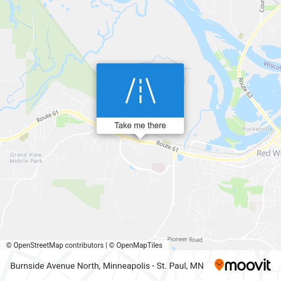 Mapa de Burnside Avenue North