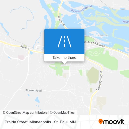 Mapa de Prairia Street