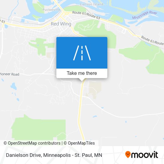 Danielson Drive map