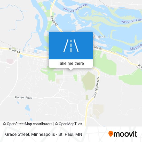 Mapa de Grace Street