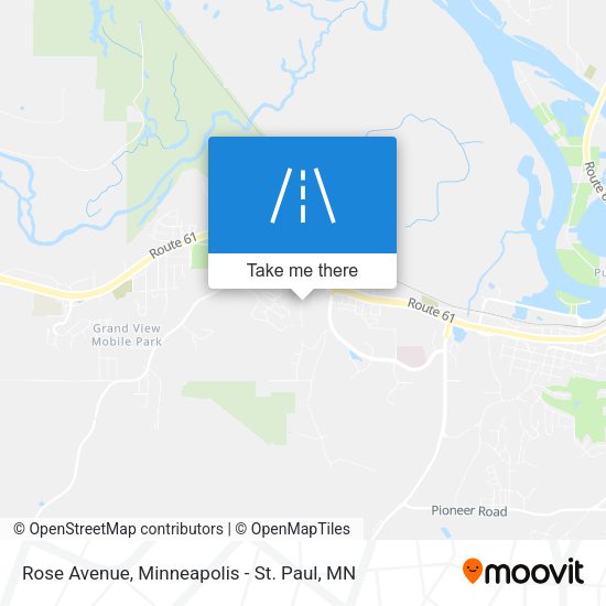 Rose Avenue map