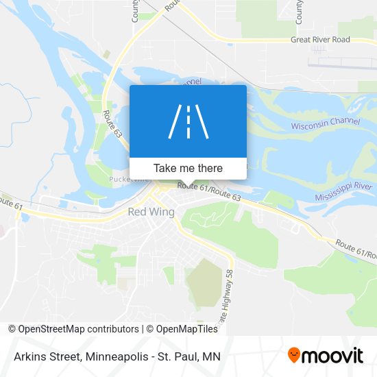 Arkins Street map