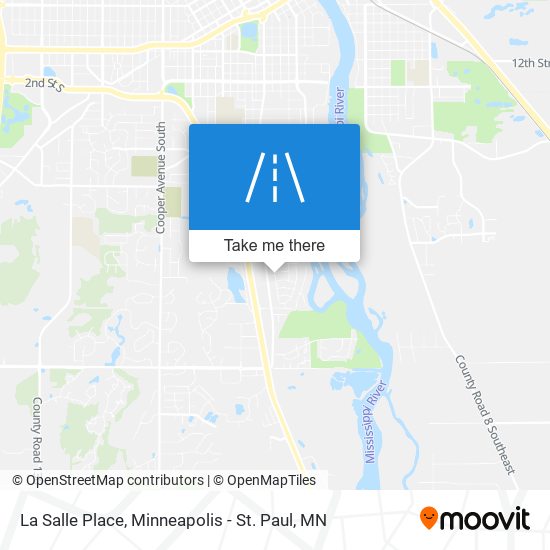 La Salle Place map