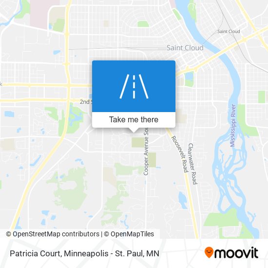 Patricia Court map