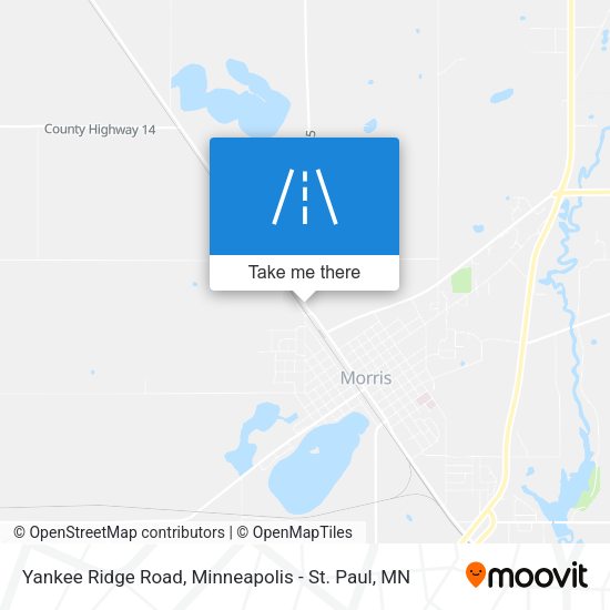 Mapa de Yankee Ridge Road