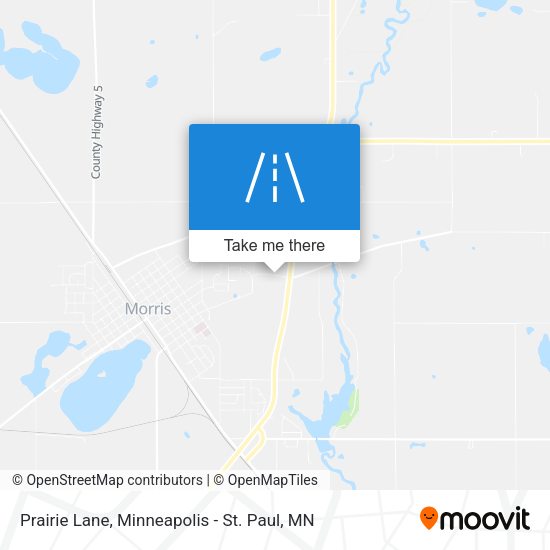 Mapa de Prairie Lane