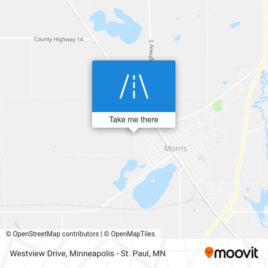 Mapa de Westview Drive
