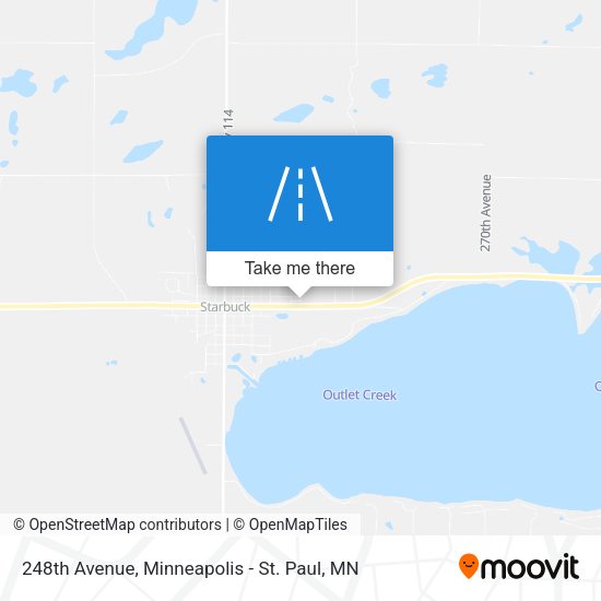 248th Avenue map