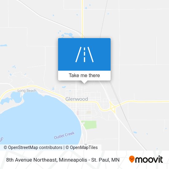 Mapa de 8th Avenue Northeast