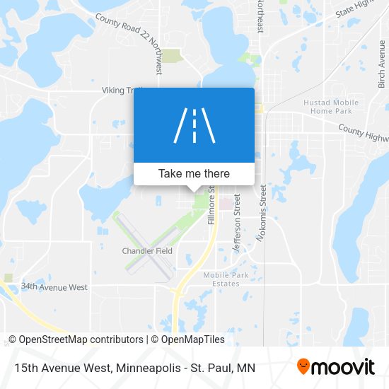 Mapa de 15th Avenue West