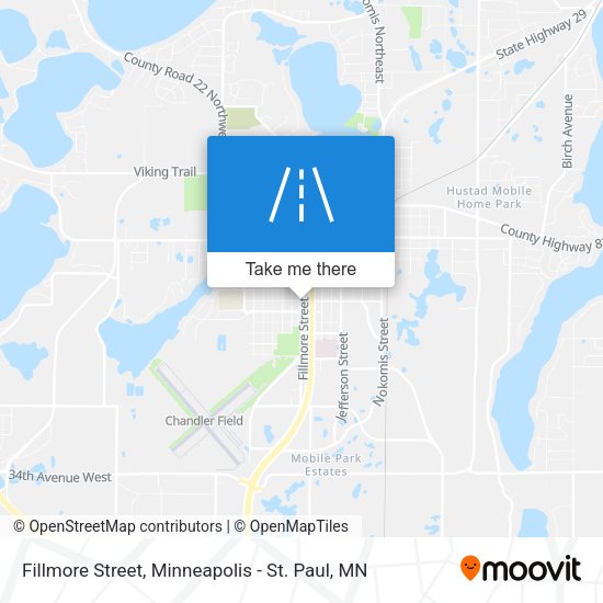 Mapa de Fillmore Street