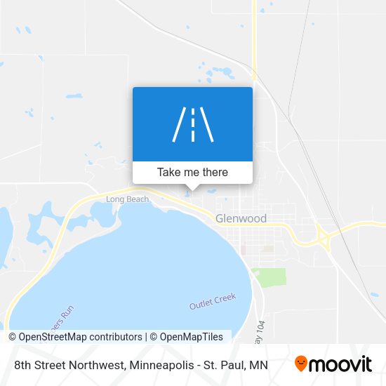 8th Street Northwest map