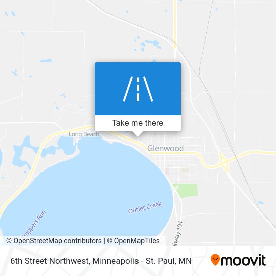 Mapa de 6th Street Northwest