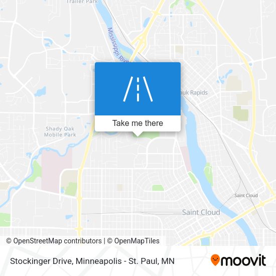 Stockinger Drive map