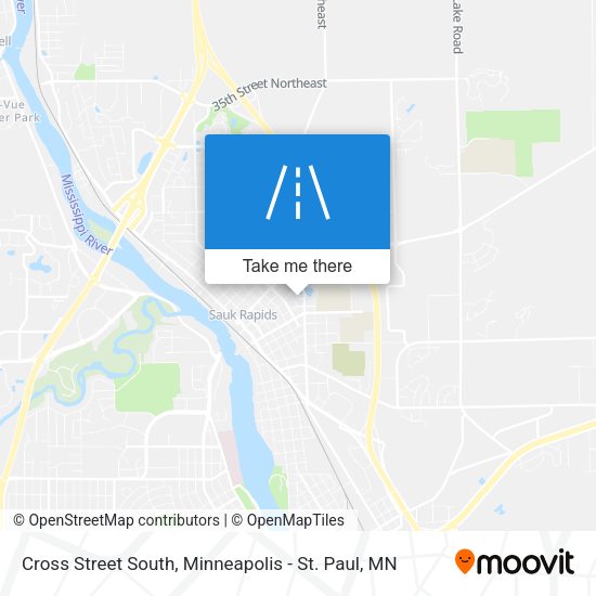 Cross Street South map
