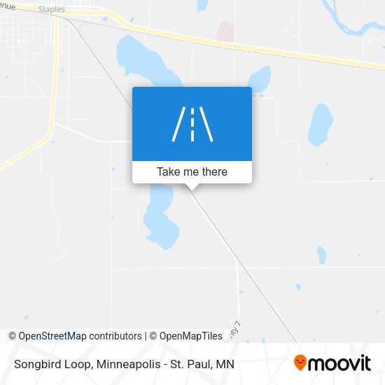 Songbird Loop map
