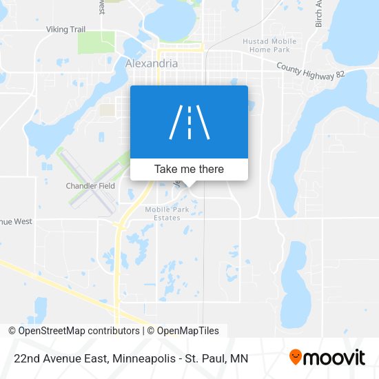 Mapa de 22nd Avenue East