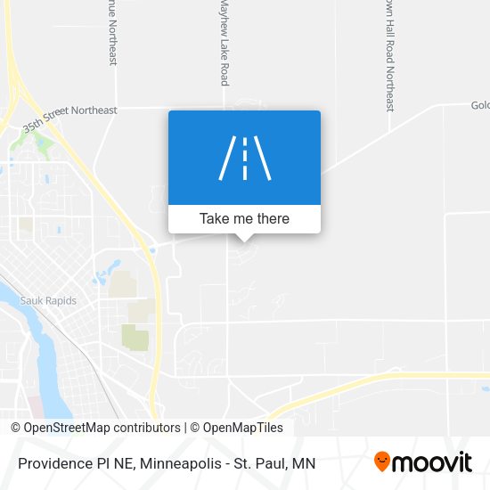 Providence Pl NE map