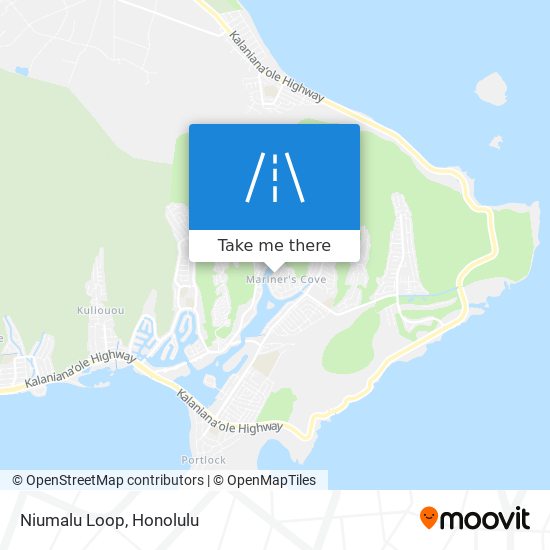 Niumalu Loop map