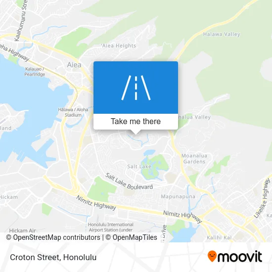 Croton Street map