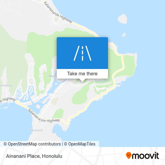 Mapa de Ainanani Place