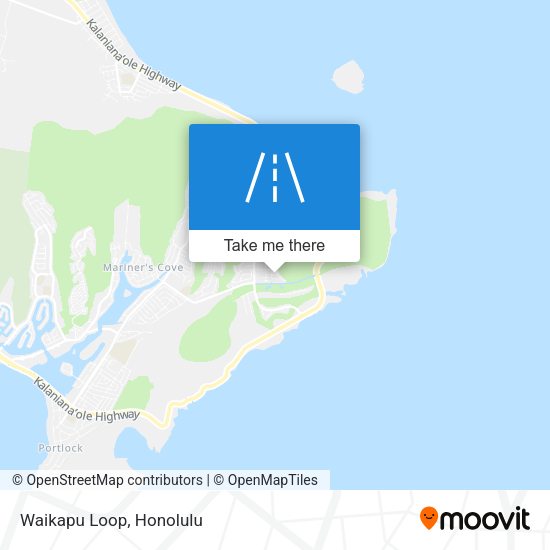 Waikapu Loop map