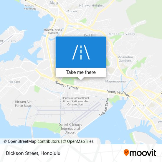 Mapa de Dickson Street
