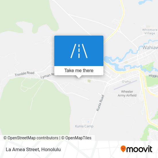 La Amea Street map