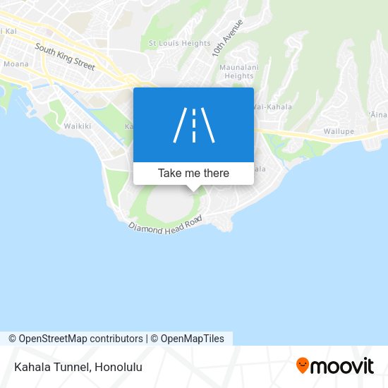 Mapa de Kahala Tunnel