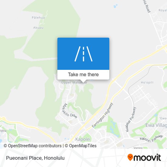 Mapa de Pueonani Place