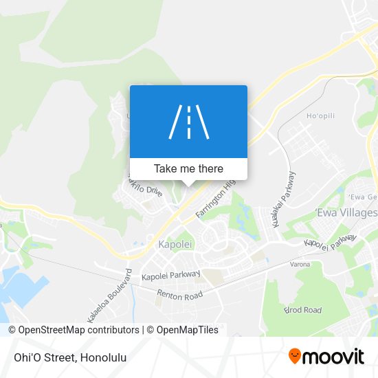 Mapa de Ohi'O Street