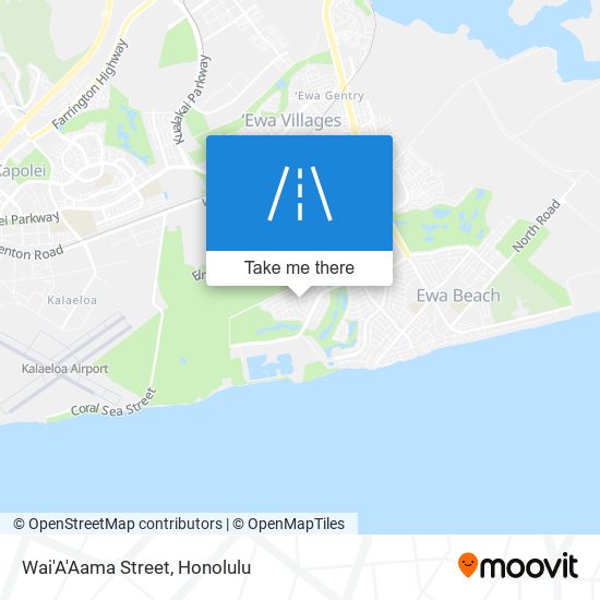 Mapa de Wai'A'Aama Street