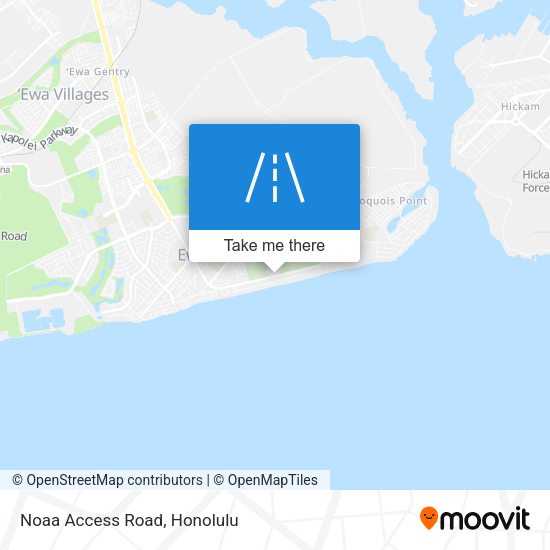 Mapa de Noaa Access Road