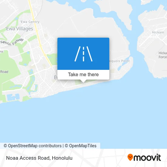 Noaa Access Road map