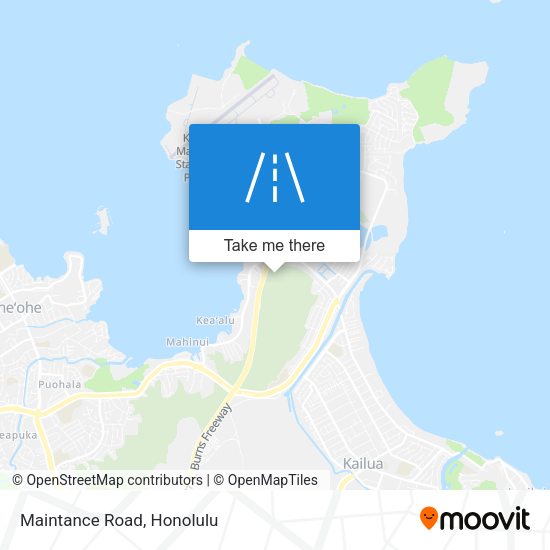 Mapa de Maintance Road